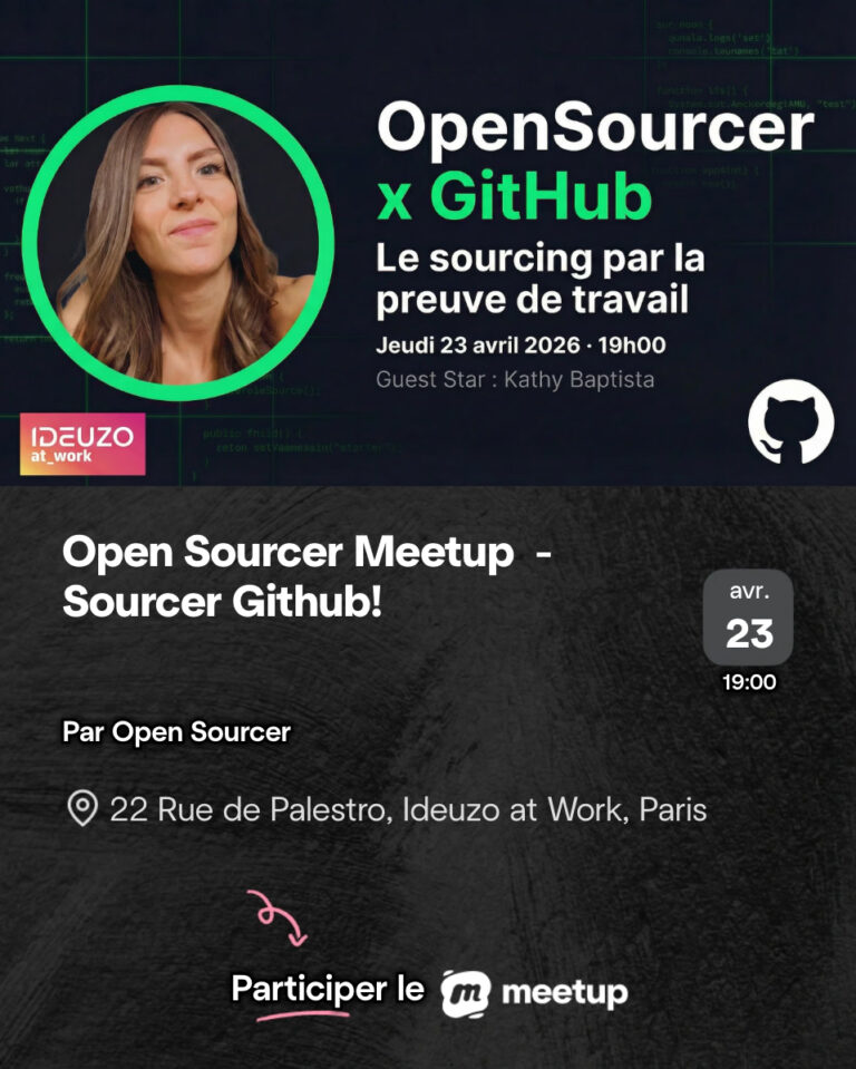 Sourcer sur GitHub : compte rendu meetup OpenSourcer · Anara